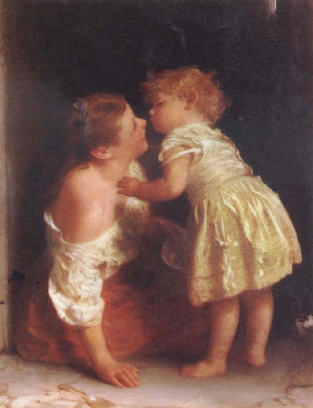 John Morgan Kiss me oil painting image